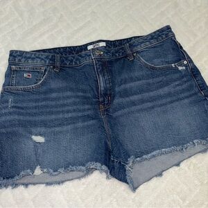 ♠️ Tommy Hilfiger Women's Blue Jean Shorts